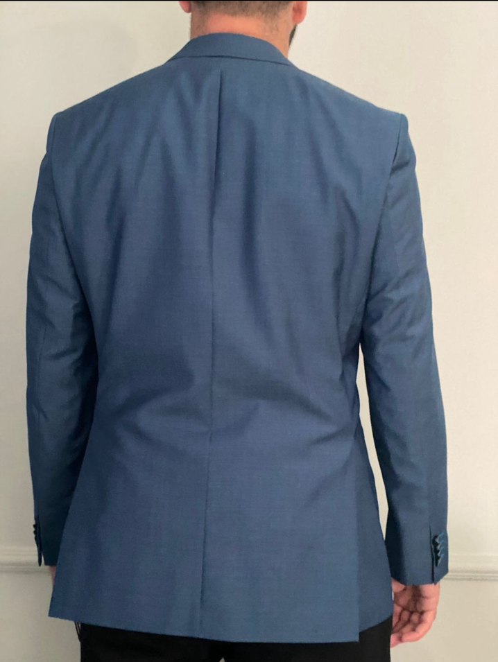 Mavi takım elbise - Görsel 3