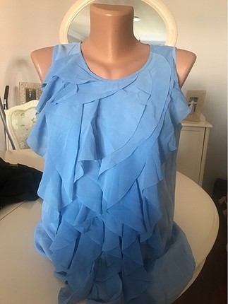 Bluz fırfırlı