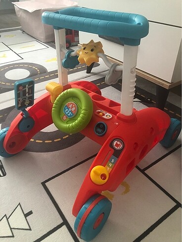 Beden Fisher price çift yönlü İlkadım arabası?
