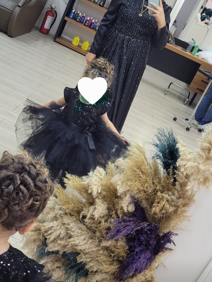 siyah abiye - Görsel 2