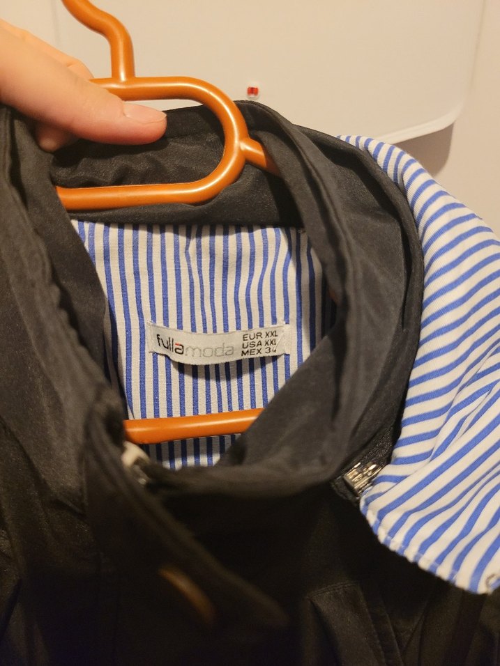 Siyah Kemerli Midi Kadın Ceket - Görsel 5