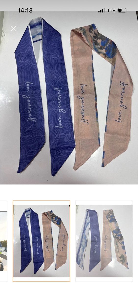 Saç boyun çanta aksesuar fular - Görsel 5