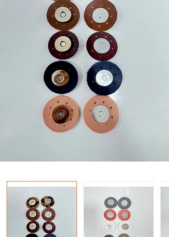 Çok Renkli deri çanta çıt çıt - Görsel 3