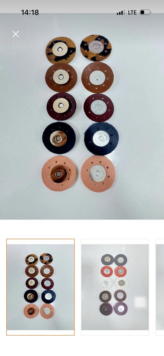 Çok Renkli deri çanta çıt çıt - Görsel 3