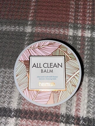 heimish all clean balm yüz temizleme yağı