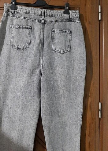 xxl Beden gri Renk Jean 