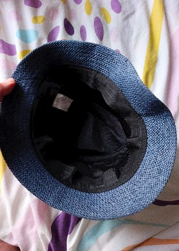Beden mavi Renk Kadın/erkek Mavi Örgü Denim Şapka