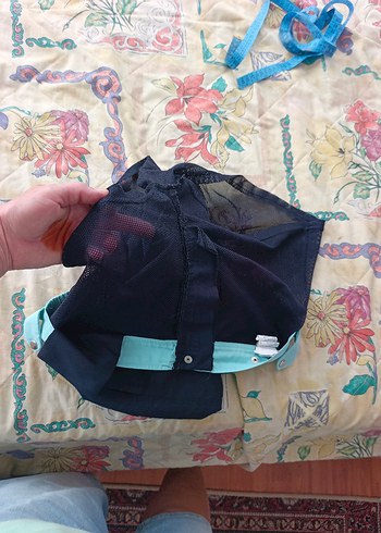 Düğmeli Lacivert Erkek Mini Mayo - Görsel 9