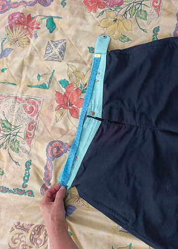 Düğmeli Lacivert Erkek Mini Mayo - Görsel 8