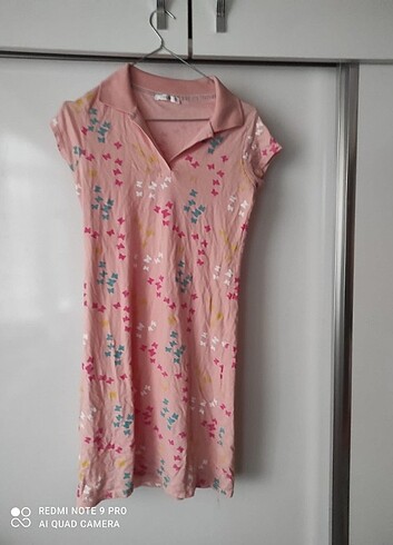 Yazlık lacoste kumaş elbise Y2k vintage 