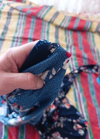 Degaje yaka elbise - Görsel 7