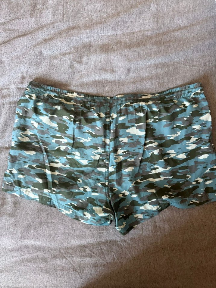 ZARA Kamuflaj Desenli Erkek Mini Şort - Görsel 4