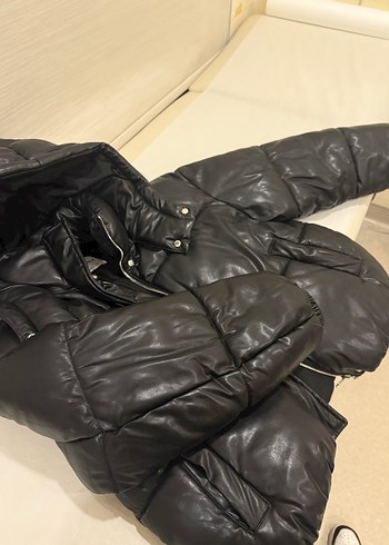 BERSHKA DERİ MONT S-M BEDEN - Görsel 4