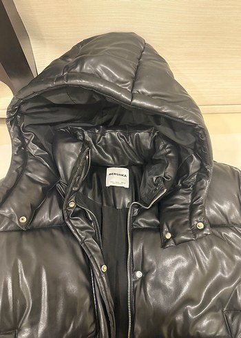 BERSHKA DERİ MONT S-M BEDEN - Görsel 3