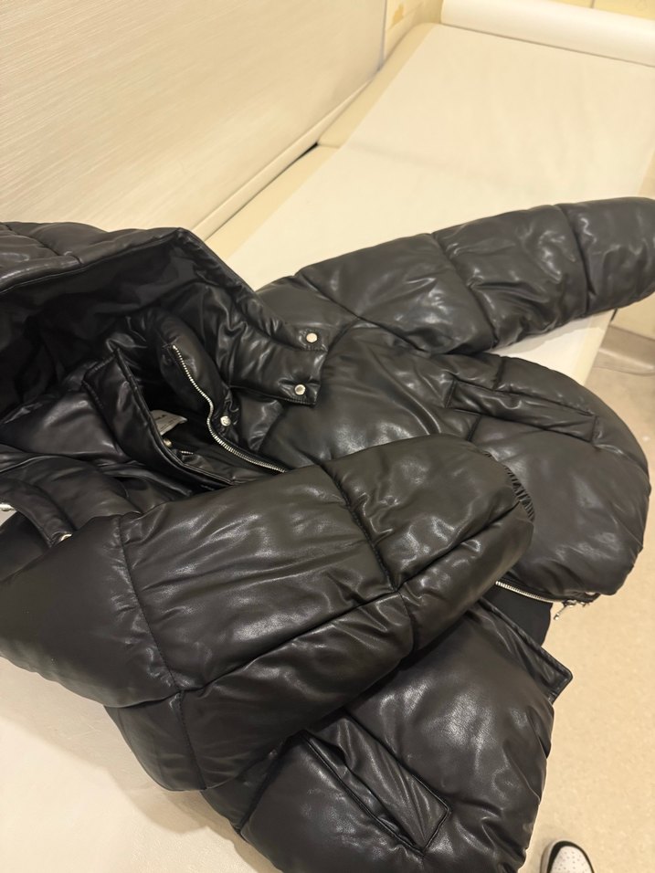 BERSHKA DERİ MONT S-M BEDEN - Görsel 4