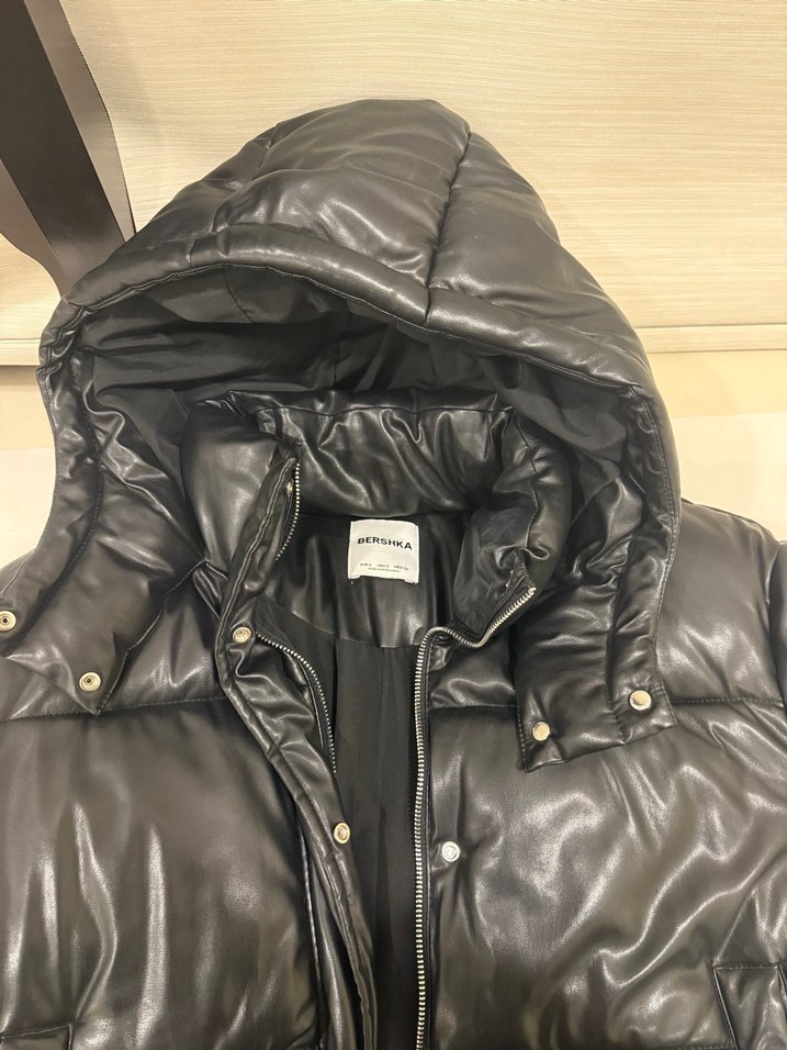 BERSHKA DERİ MONT S-M BEDEN - Görsel 3