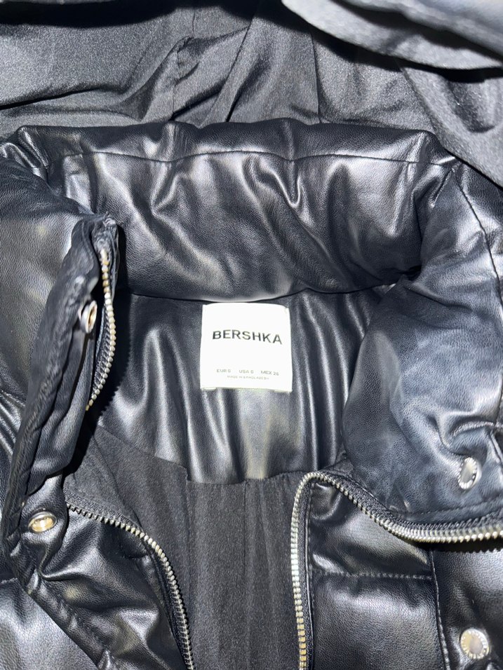 BERSHKA DERİ MONT S-M BEDEN - Görsel 2