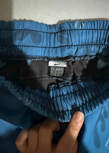 NİKE Rahat Kesim Mavi Baskılı Erkek Outdoor Eşofman - Görsel 3