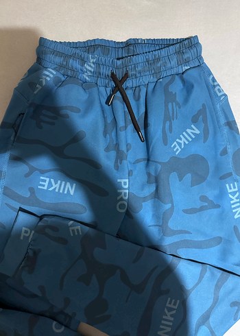 NİKE Rahat Kesim Mavi Baskılı Erkek Outdoor Eşofman - Görsel 2