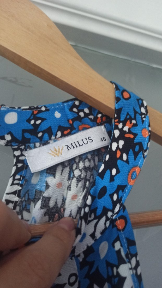 Drapeli Uzun bohem elbise - Görsel 3