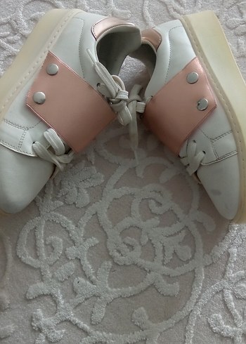 Beyaz Kadın Dolgu Topuklu Spor Ayakkabı - Görsel 5