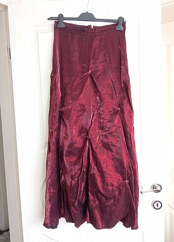 Bordo ikili takım abiye  - Görsel 2