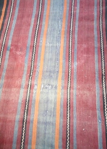 Kök boya antika el dokuma kilim - Görsel 3