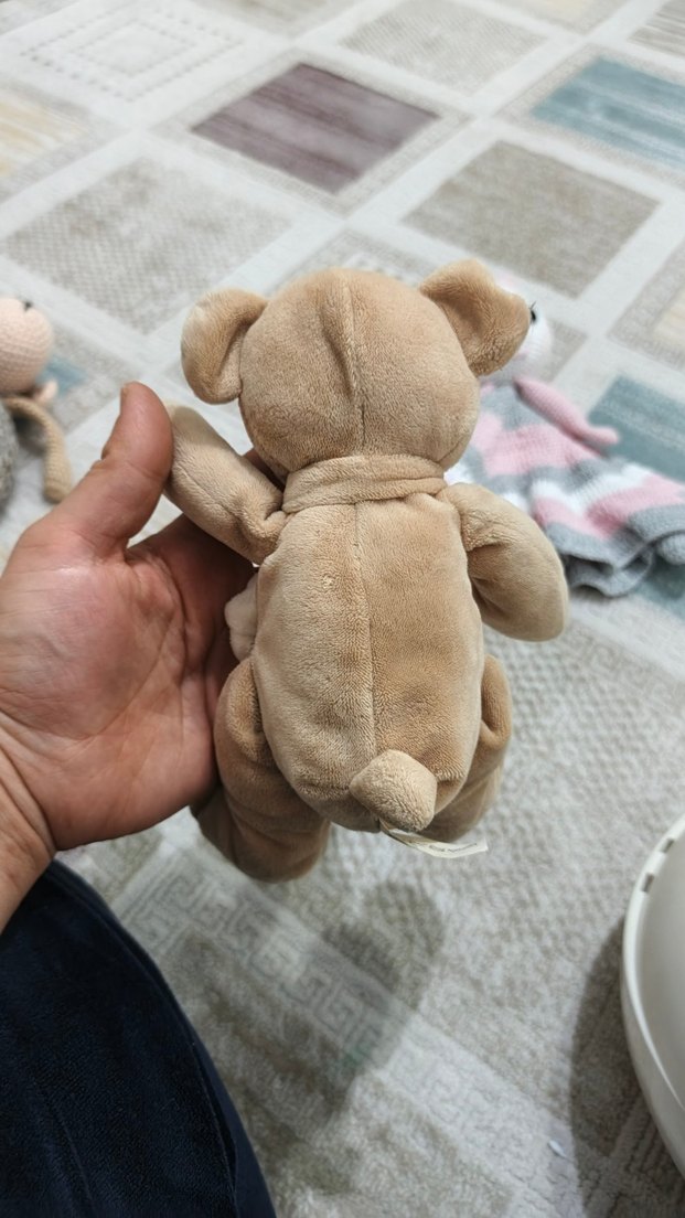 Pastel Kahverengi Peluş Ayı Oyuncak - Görsel 2