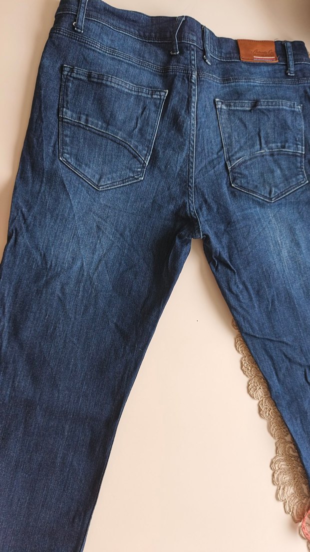 Lacivert Erkek Denim Pantolon - Görsel 2