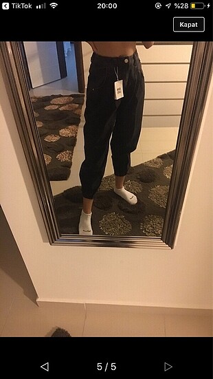 xs Beden siyah Renk Siyah slouchy pantolon
