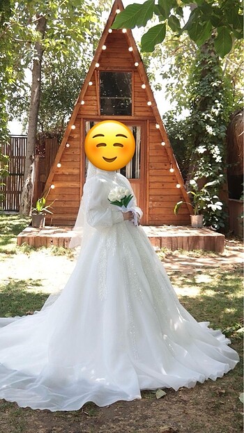 Tesettür gelinlik - Görsel 2