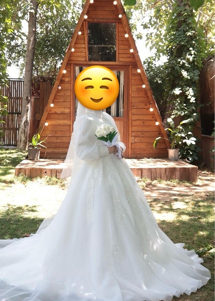 Tesettür gelinlik - Görsel 2