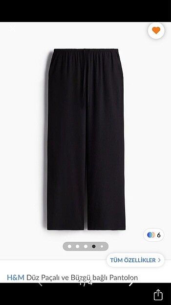 H&M keten pantolon