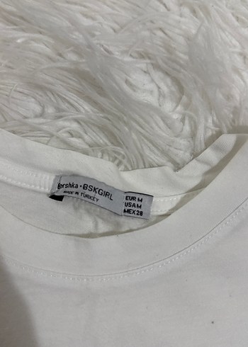 Kadın Beyaz Kolsuz Crop Top - Görsel 2