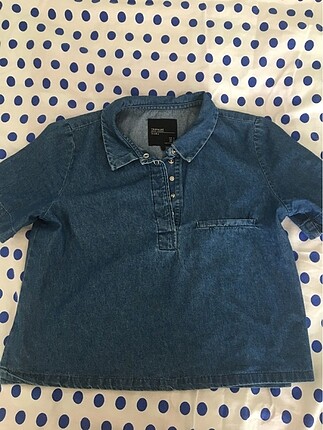 s Beden lacivert Renk Zara kot tshirt