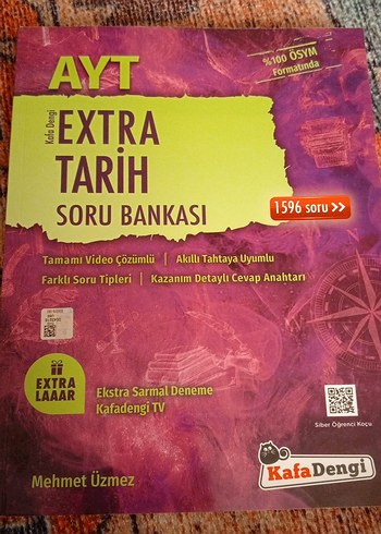 AYT Extra Tarih Soru Bankası - Mehmet Üzmez