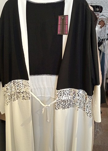 Uzun, Salaş Kesim Kadın Sabahlık - Görsel 3