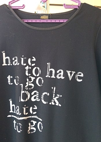 Siyah Uzun Kollu sweeat - Görsel 2