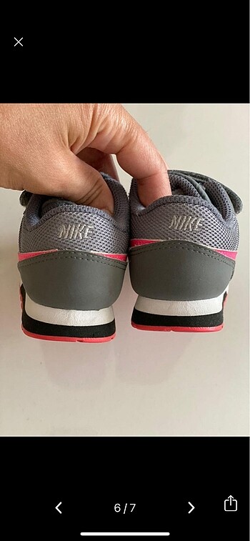 21 Beden Nike kız bebek spor ayakkabı