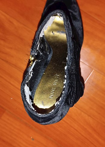 40 Beden siyah Renk Siyah Süet NINE WEST çivi Topuk kadin Ayakkabı