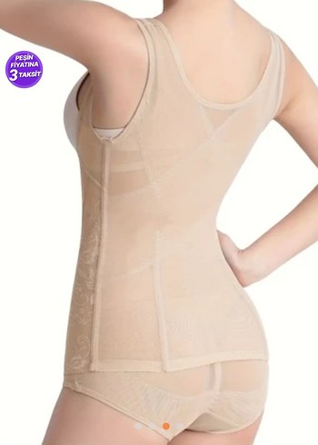 6 Kademeli Göbek Bel Toparlayıcı Korse - Görsel 2