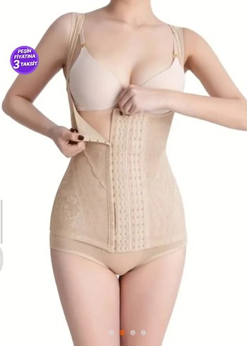 6 Kademeli Göbek Bel Toparlayıcı Korse - Görsel 3
