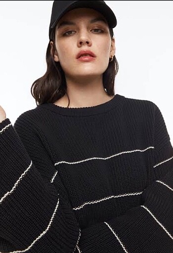 H&M H&M oversize cotton rib-knit jumper