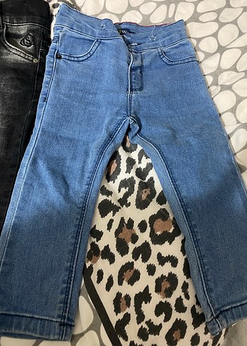 Erkek Çocuk Mavi Slim Fit Kot Pantolon 2adet tır