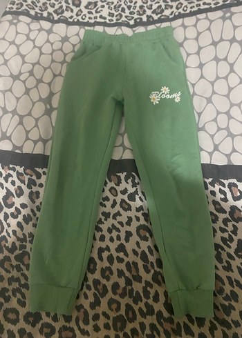 Yeşil  Rahat  kız çocuk Eşofman - Görsel 2