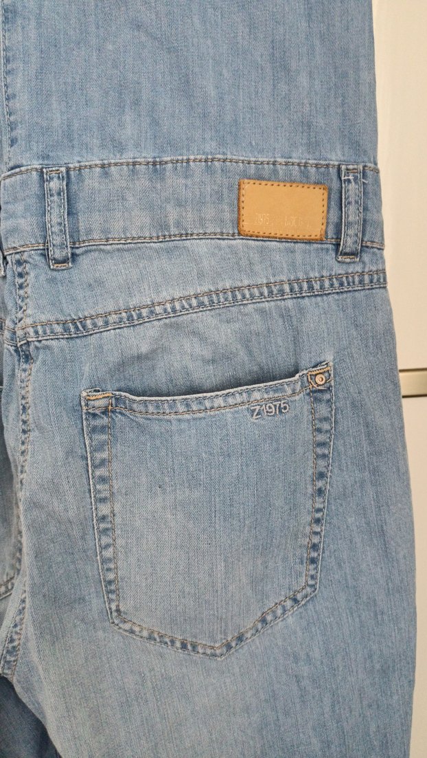 Zara ince Kot Kumaşlı, kısa kol tulum - Görsel 5