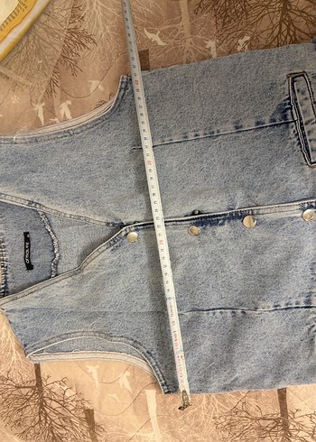 Armalife Acik Mavi Denim Korse Bodysuit