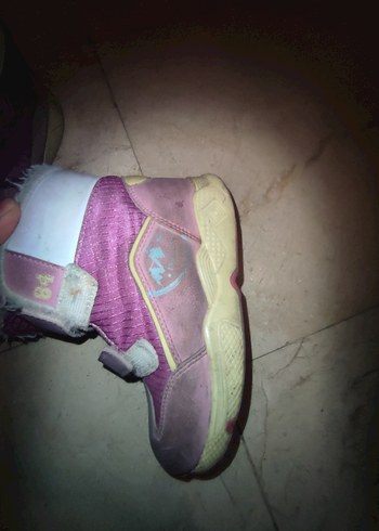 31 Beden Kız Çocuk Pembe Kürklü Tokalı Bot