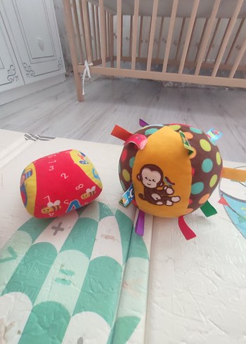 Renkli Diş Kaşıyıcı ve Çıngırak Oyuncak Seti