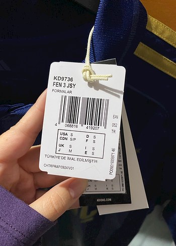 Orijinal Yeni sezon etiketli Fenerbahçe forması - Görsel 3